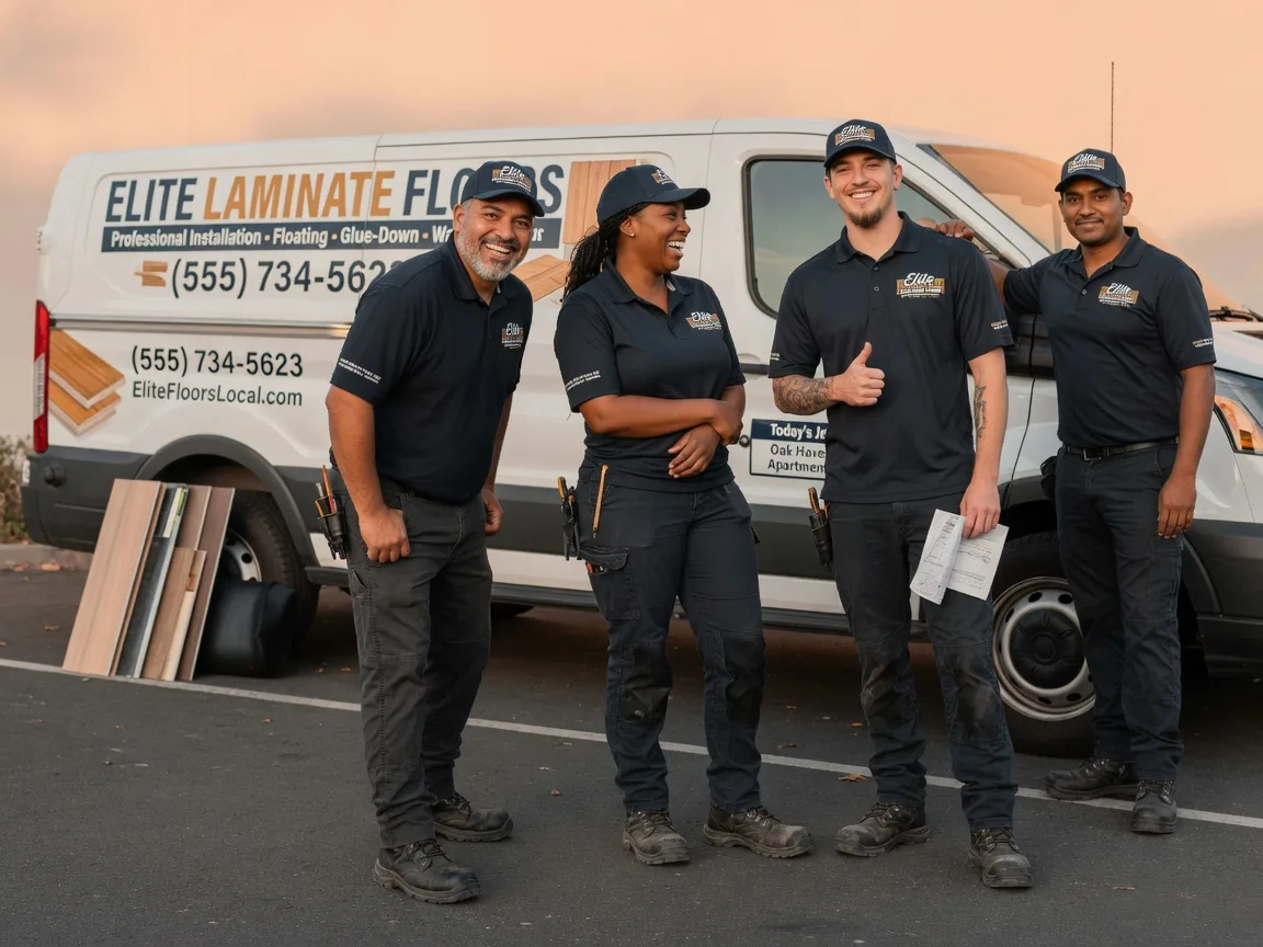 Laminate flooring installation company in Linden, IA
